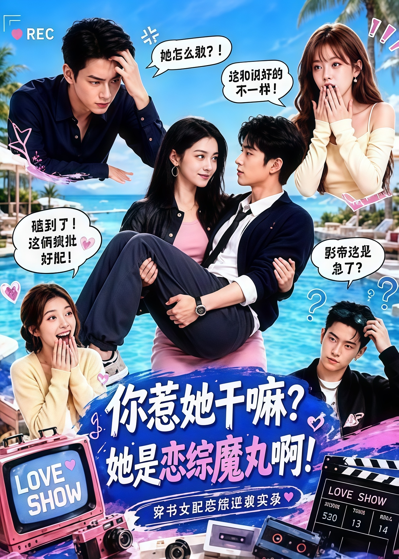 你惹她干嘛？她是恋综魔丸啊！